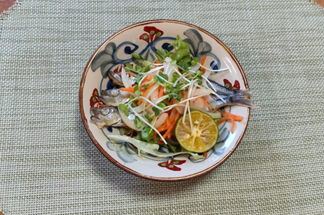 魚のレモンマリネ(ししゃも)