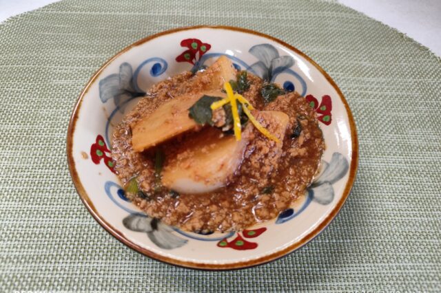 かぶのそぼろあん