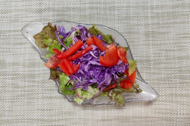 野菜サラダ 柚子胡椒味噌ドレッシング