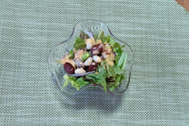 野菜サラダ トマトとレモンのドレッシング