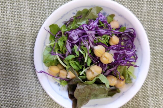 野菜サラダ バルサミコハーブドレッシング