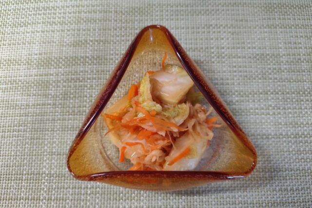 白菜と切干大根の甘酢漬け