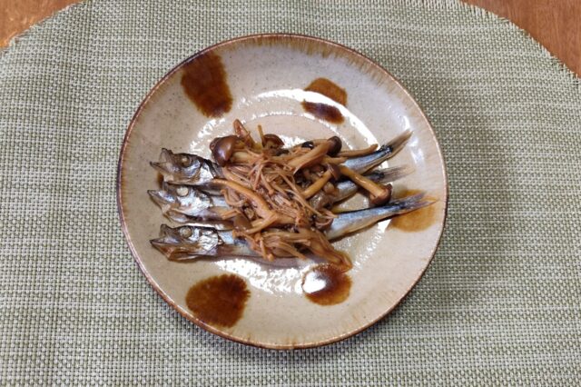 蒸し魚の甘酒バルサミコソース