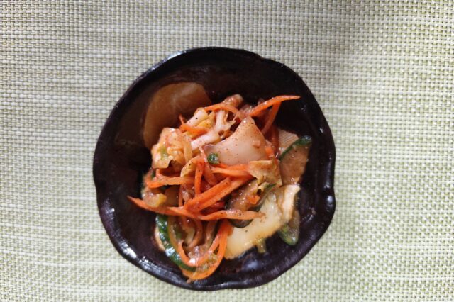 白菜の甘酒キムチ