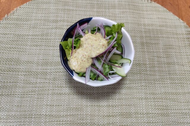 野菜サラダ セロリドレッシング