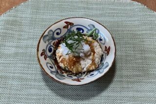 米ぬか入り豆腐バーグ おろしかけ