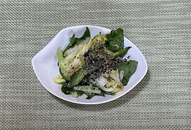 白菜と桜エビのサラダ