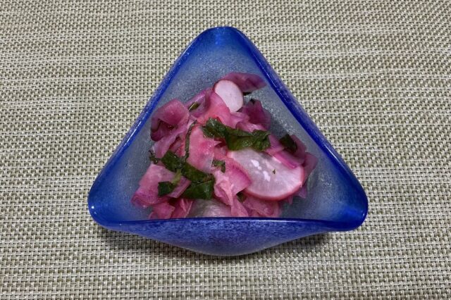 かぶのウドズオイル和え