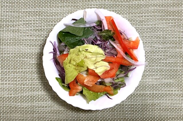 野菜サラダ 梅しそ醤油ドレッシング