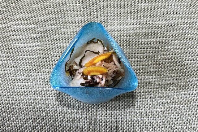 かぶと切干大根の甘酢漬け