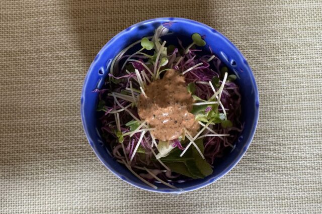 野菜サラダ《醤油マヨドレ》★