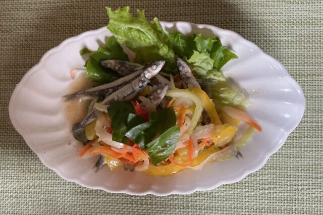 蒸し魚の南蛮漬け