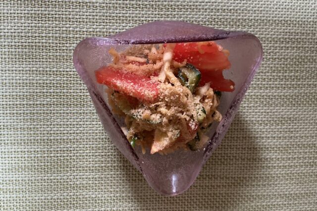切干大根とトマトの和え物