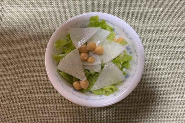 野菜サラダ《スパイスレモンドレ》⭐︎