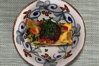 おから入り野菜たっぷりオムレツ⭐︎