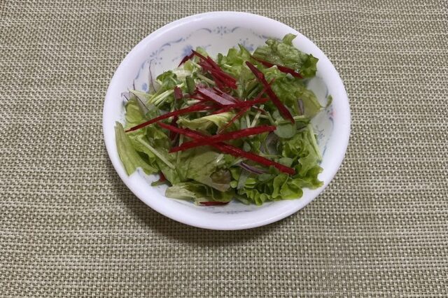 野菜サラダ《豆乳柚子胡椒ドレ》