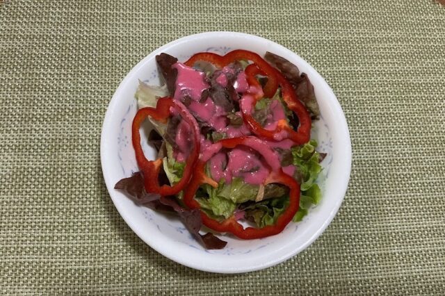 小豆入り野菜サラダ《クミンレモンドレ》