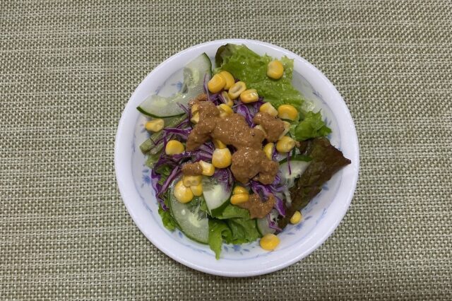 野菜サラダ《醤油マヨドレ》⭐︎