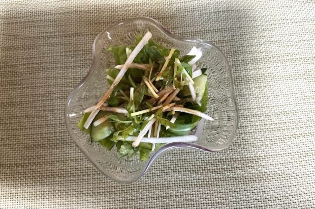 野菜サラダ《梅しそドレ》