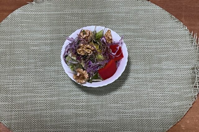 野菜サラダ《パプリカドレ》