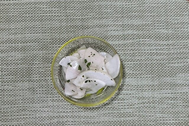 大根のからし漬け