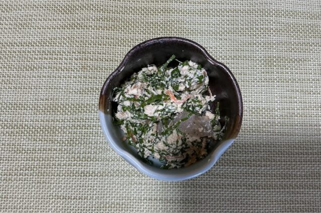 ニガナとこんにゃくの白和え★