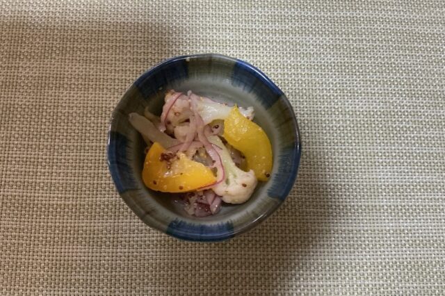 カリフラワーのマスタード和え⭐︎