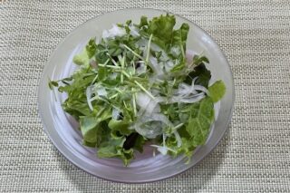 野菜サラダ《豆乳マスタードドレ》