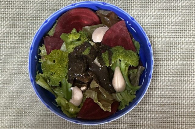 野菜サラダ《黒ゴマドレ》⭐︎