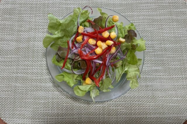 野菜サラダ《柚子胡椒味噌ドレ》⭐︎