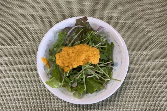 野菜サラダ《人参玉ねぎドレ》⭐︎