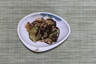 胡瓜と切干大根の和え物