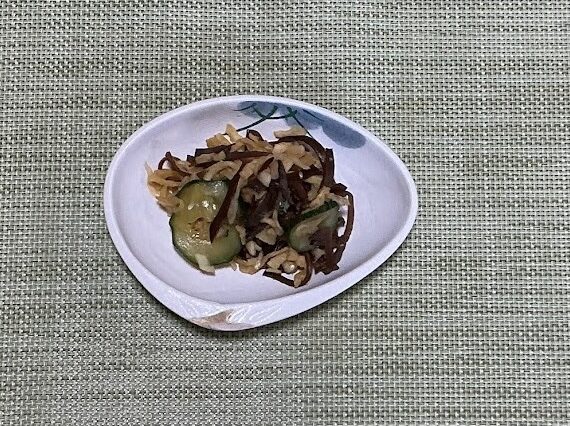 胡瓜と切干大根の和え物