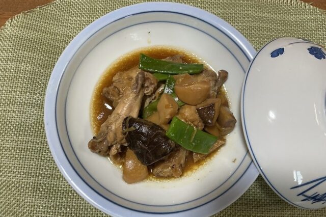 鶏としいたけの照り煮⭐︎