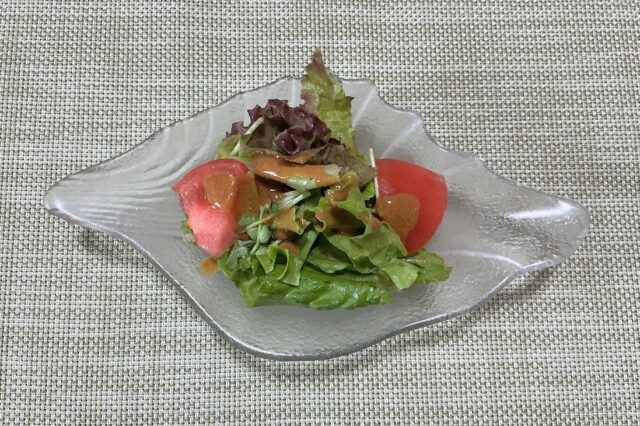 野菜サラダ《豆乳ゴマドレ》