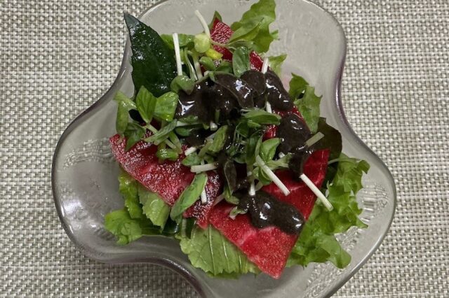 野菜サラダ《黒ゴマドレ》⭐︎