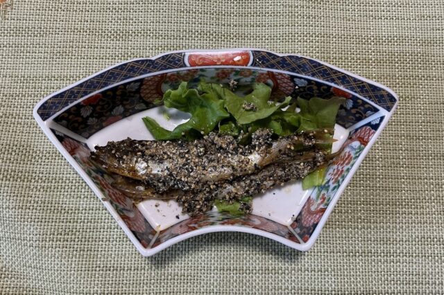 魚のごま蒸し⭐︎