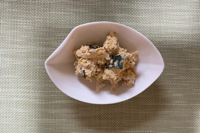 おから入りかぼちゃのデリ風サラダ⭐︎