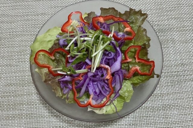 野菜サラダ《甘酒マスタードドレ》⭐︎