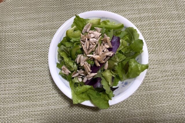 野菜サラダ《豆乳柚子胡椒ドレ》⭐︎