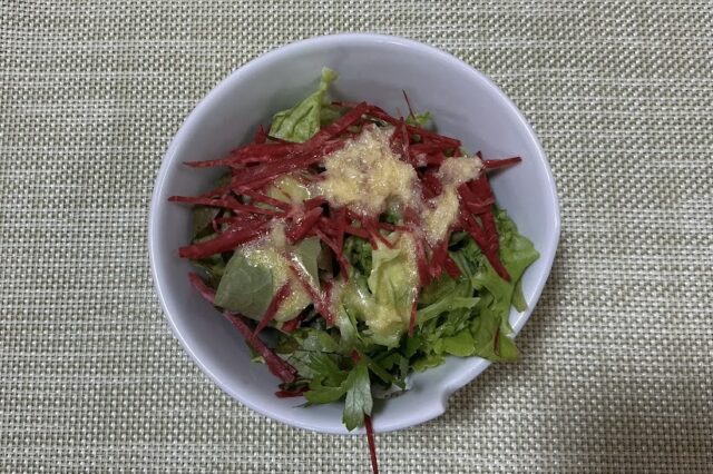 野菜サラダ《生姜レモンドレ》⭐︎