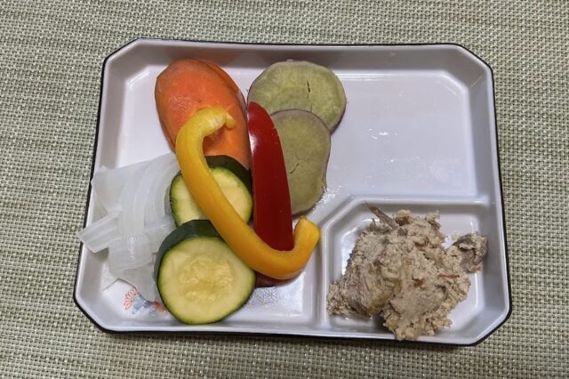 蒸し野菜のきのこ塩麹ディップ ⭐︎
