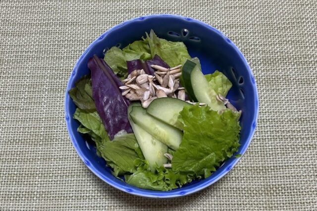 野菜サラダ《梅しそドレ》⭐︎
