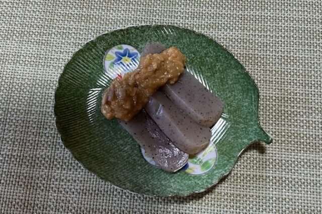 こんにゃく味噌田楽⭐︎