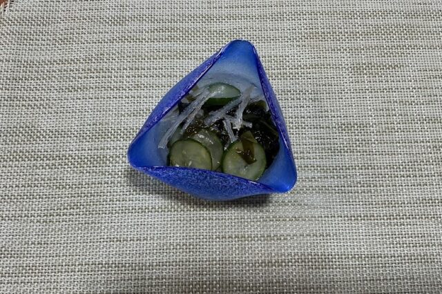 きゅうりと海藻の酢の物