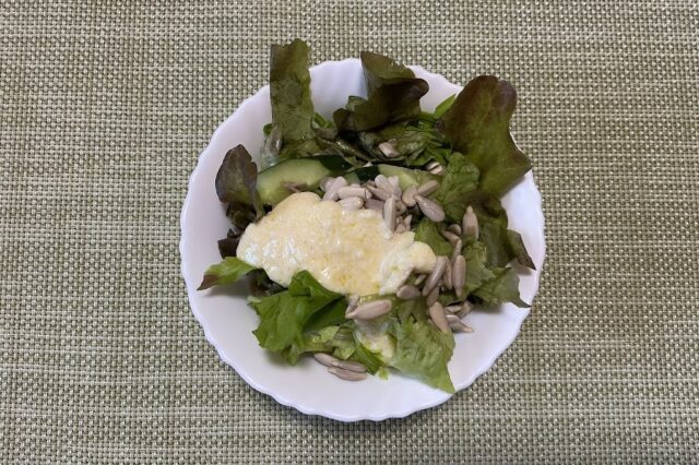 グリーンサラダ《豆乳ヨーグルトドレ》