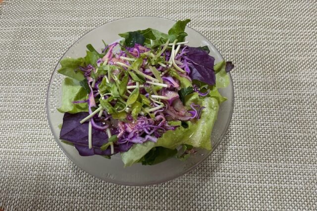 野菜サラダ《みかんドレ》⭐︎