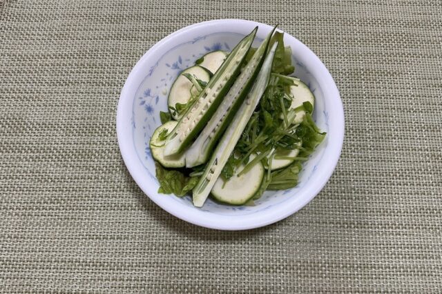 グリーンサラダ《カレー風味ドレ》