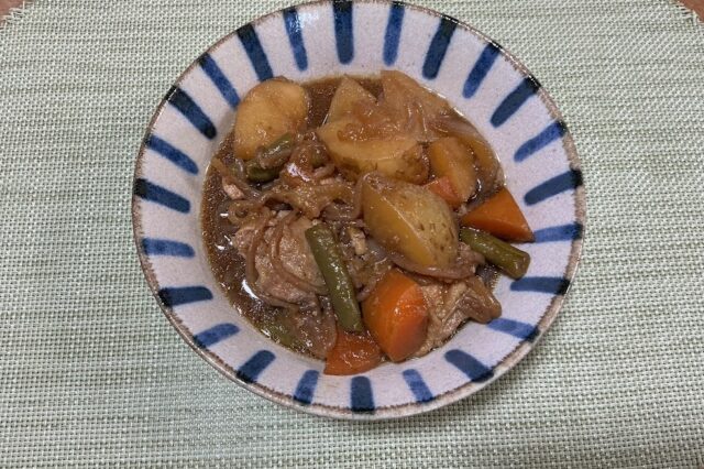 鶏の肉じゃが
