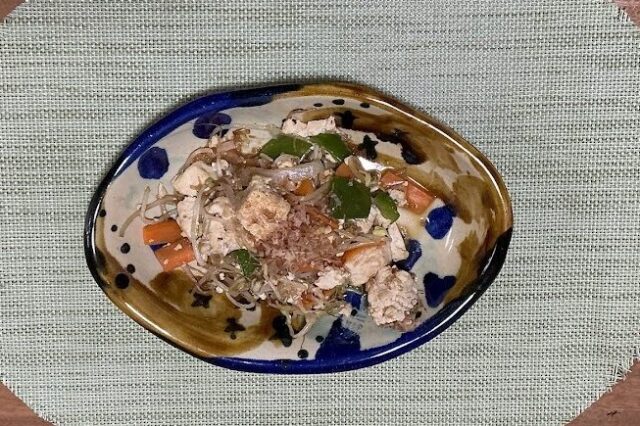 野菜たっぷり豆腐チャンプルー